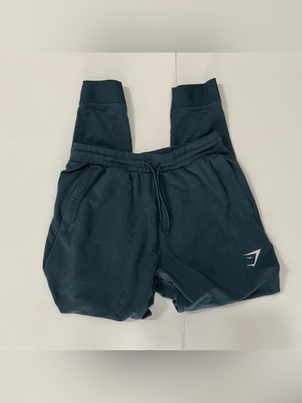 Gymshark Kids Black Jogger Shorts with Drawstring